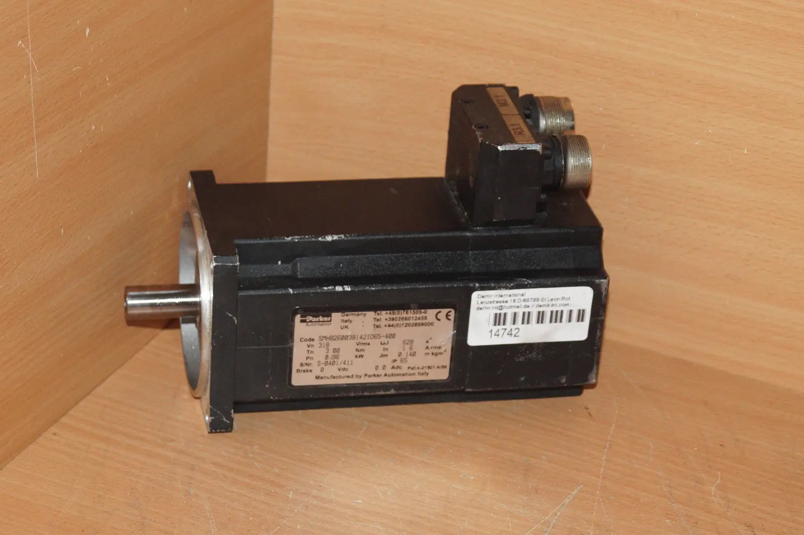Produktfoto 1 von Parker SMH8260038142ID65-400