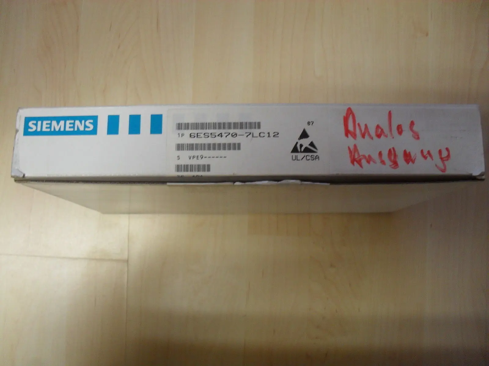 Produktfoto 1 von SIEMENS 6ES5 470-7LC12 // 6ES5470-7LC12  E-Stand:04