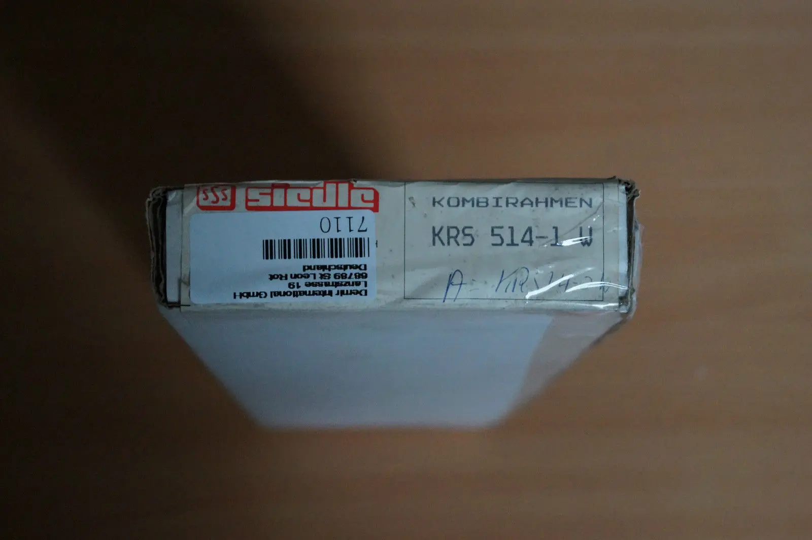 Produktfoto 1 von Siedle KRS 514-1 W Kombirahmen   Neu OVP