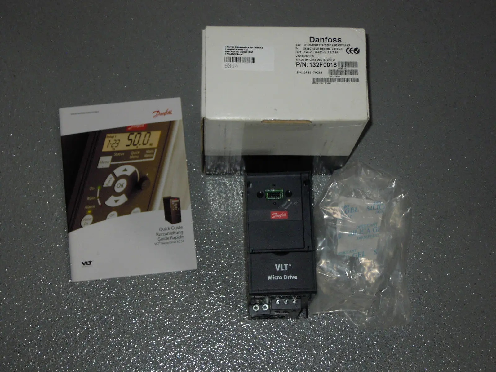 Produktfoto 1 von Danfoss Mirco Drive FC 51PK75T4E20H3