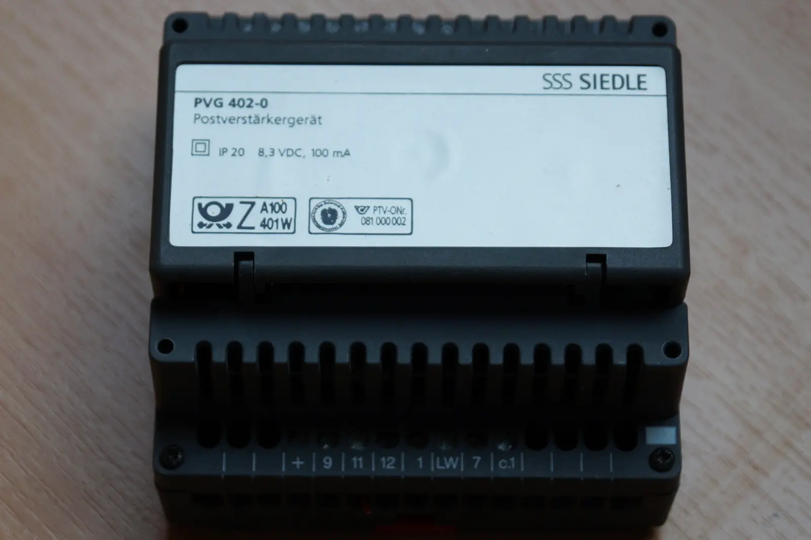 Produktfoto 1 von Siedle PVG 402-0 Postverstärker