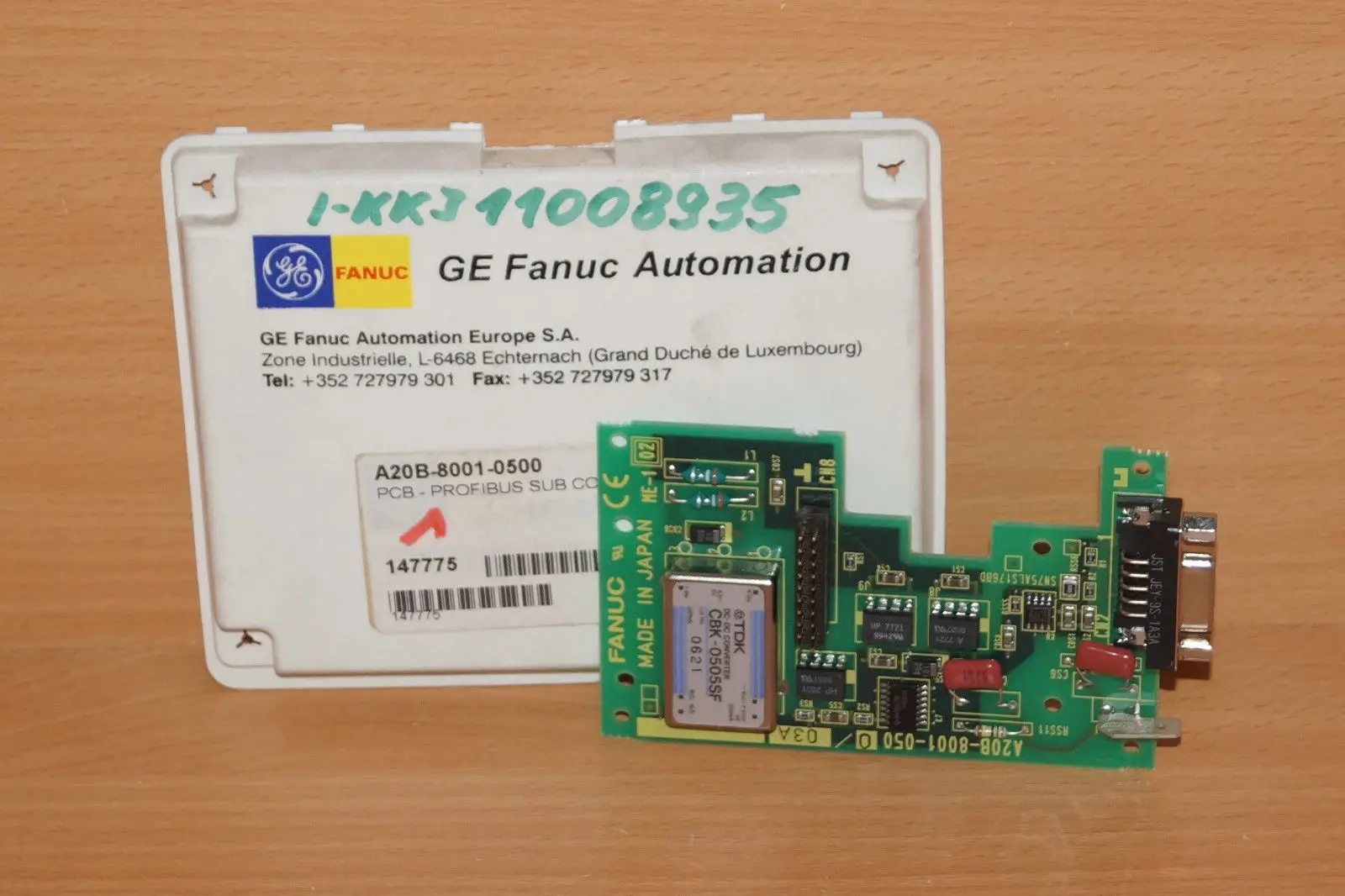 Produktfoto 1 von GE Fanuc Automation A20B-8001-0500
