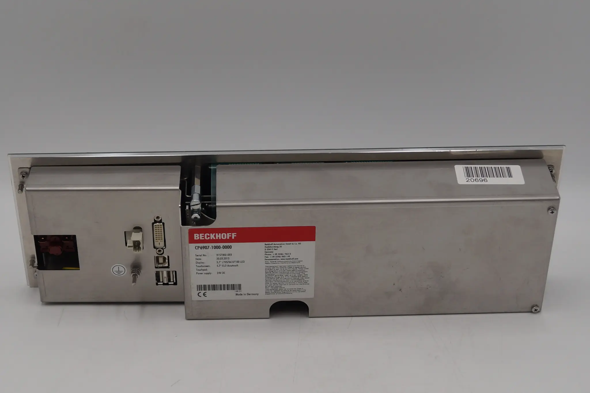 Produktfoto 1 von Beckhoff Bedienpanel CP6907-1000-000