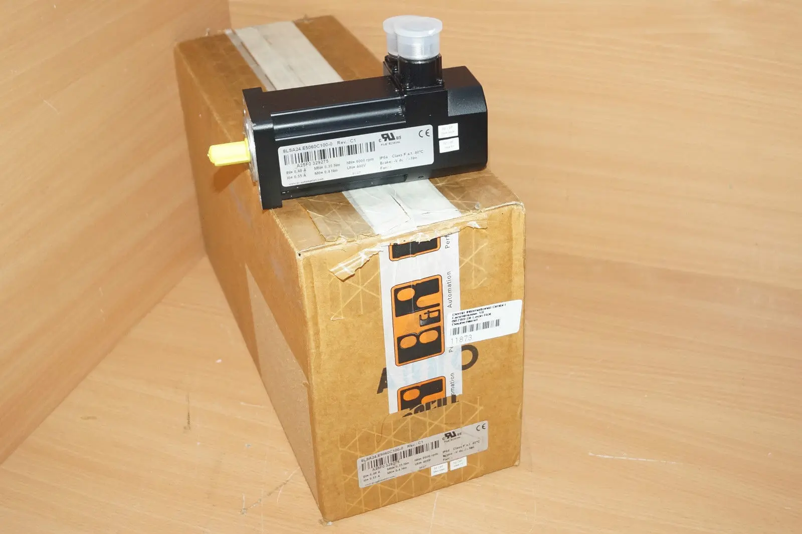 Produktfoto 1 von B&R Servo Motor 8LSA24.E5060C100-0
