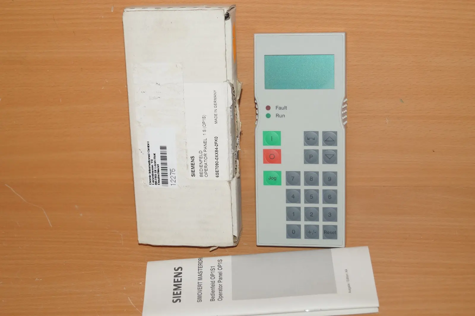Produktfoto 1 von Siemens 6SE7090-0XX84-2FK0 OP1S1 Operation panel  6SE7 090-0XX84-2FK0