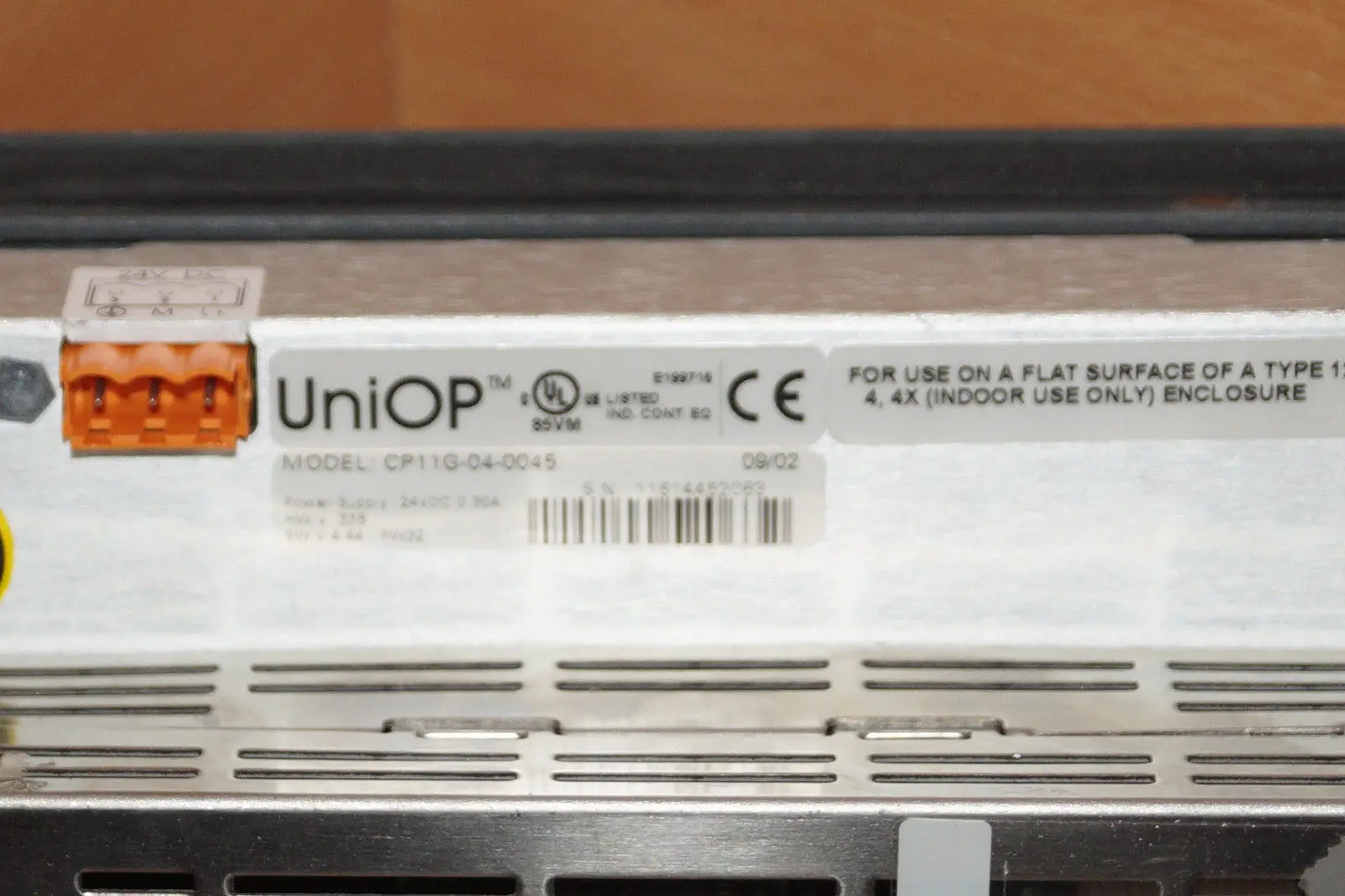 Produktfoto 1 von UniOP ® CP11G-04-0045 BEDIENPANEL OPERATOR PANEL