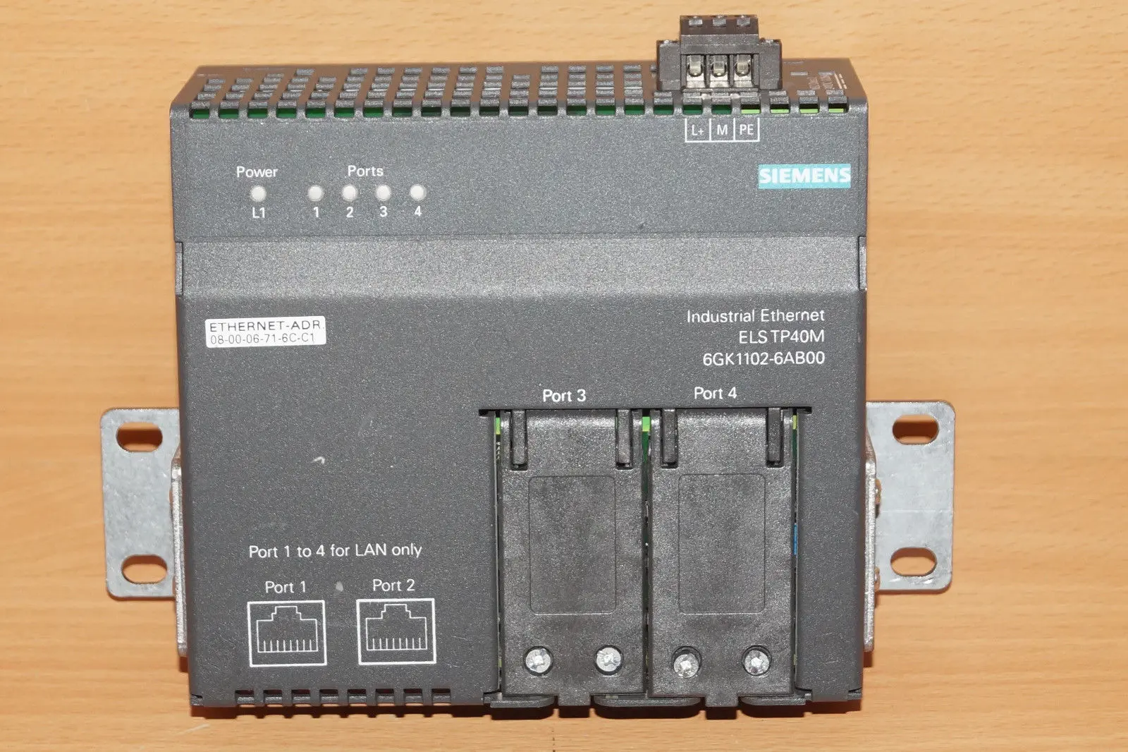 Produktfoto 1 von Siemens 6GK1102-6AB00  ELS TP40M  6GK1 102-6AB00