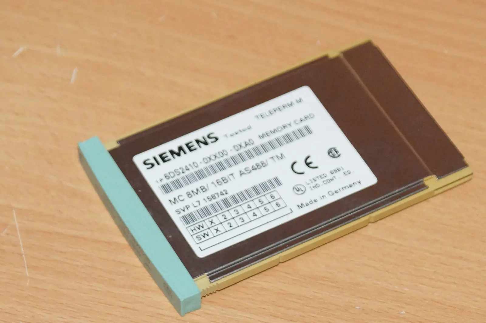 Produktfoto 1 von SIEMENS Memory Card 6DS2410-0XX00-0XA0 // 6DS2 410-0XX00-0XA0
