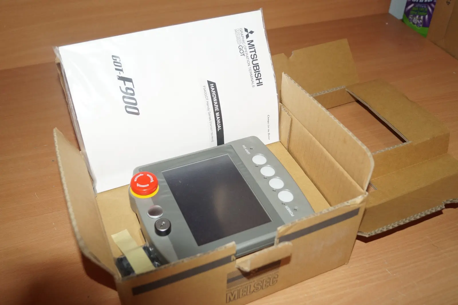 Produktfoto 1 von Mitsubishi Melsec HMI Terminal F940GOT-SBD-RH-E Handterminal Handbediengerät