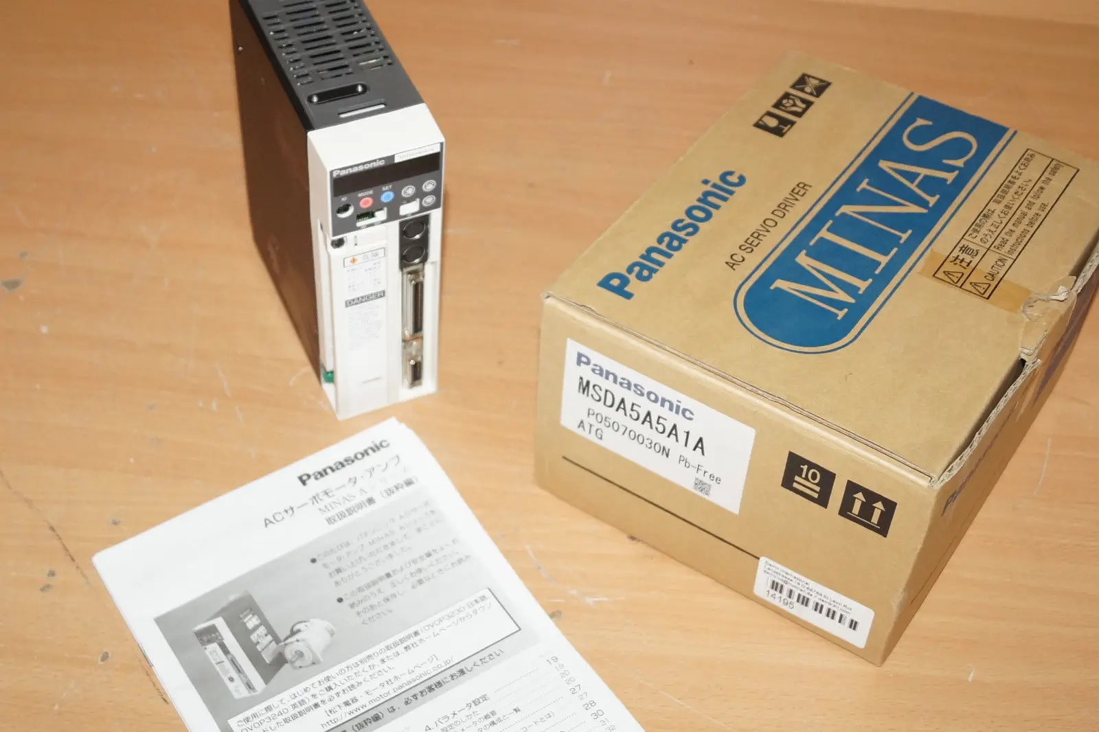 Produktfoto 1 von Panasonic MSDA5A5A1A AC SERVO Driver