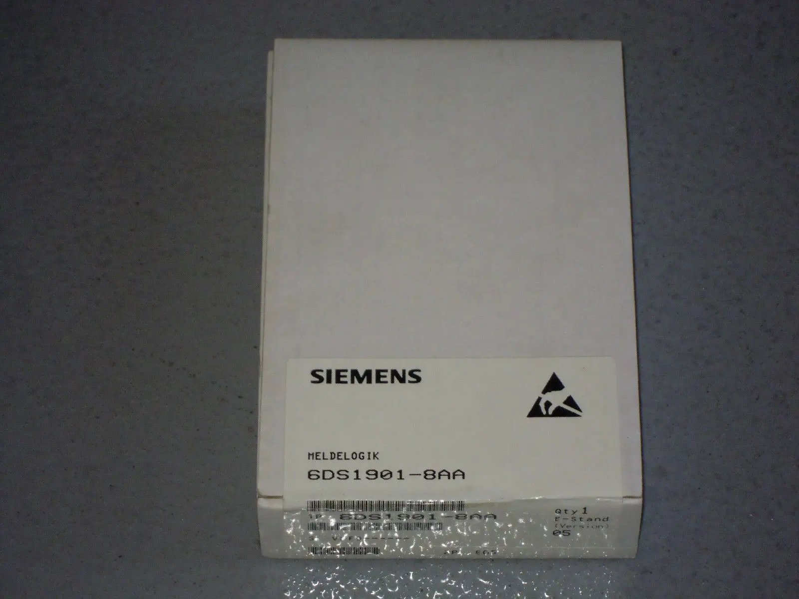 Produktfoto 1 von Siemens  6DS1901-8AA //   6DS1 901-8AA  Meldelogik