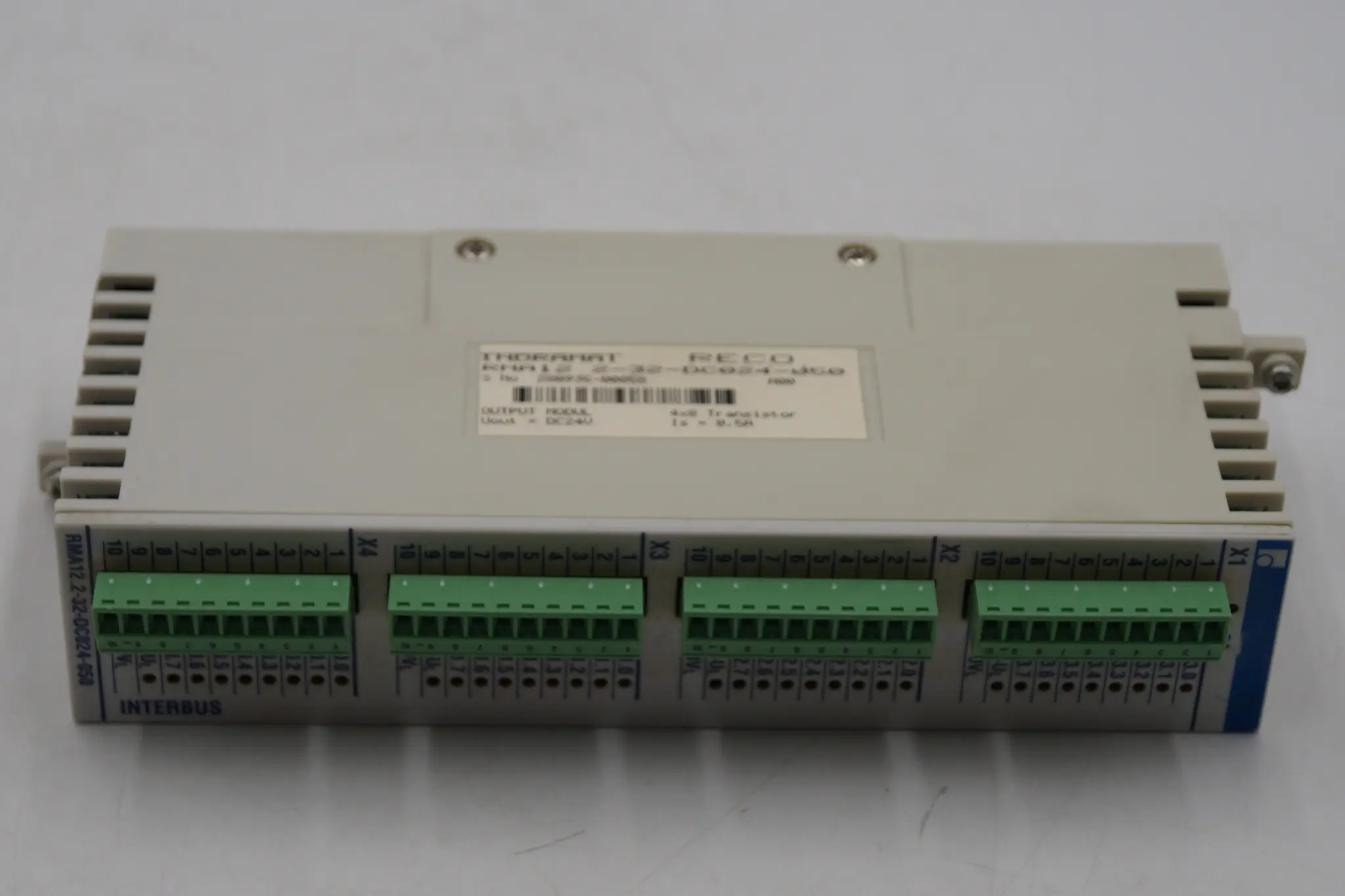 Produktfoto 1 von INDRAMAT OUTPUT MODUL INTERBUS RMA12.2-32-DC024-050