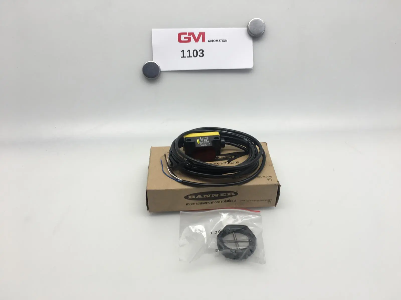 Produktfoto 1 von Banner Optischer Sensor QS30LD Diffuse-Mode Laser Sensor 10-30 V DC long range