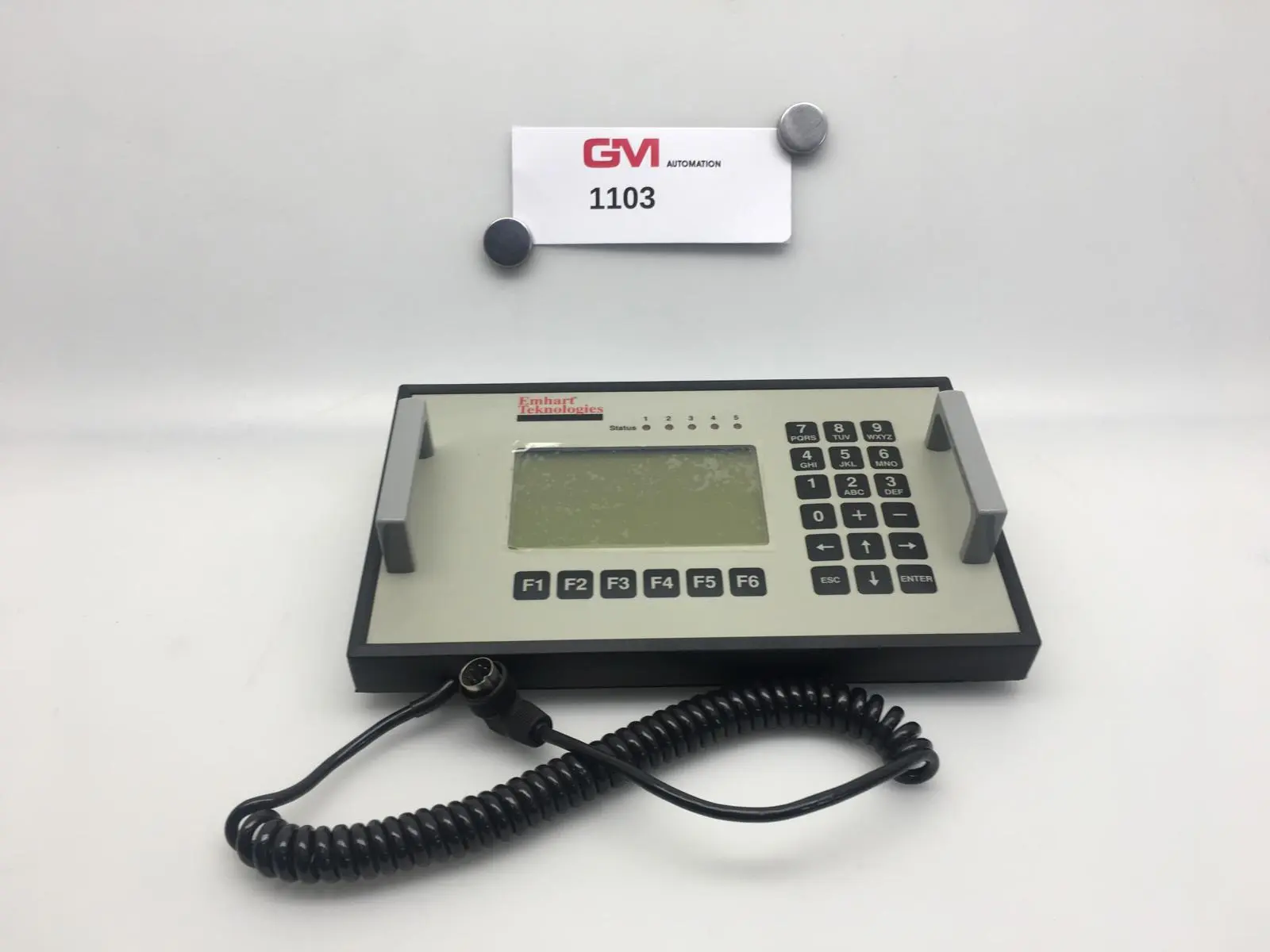 Emhart Teknologies Bedienterminal ZA 1700 ÄZ03 V1.08/BG3 Bediengerät Panel