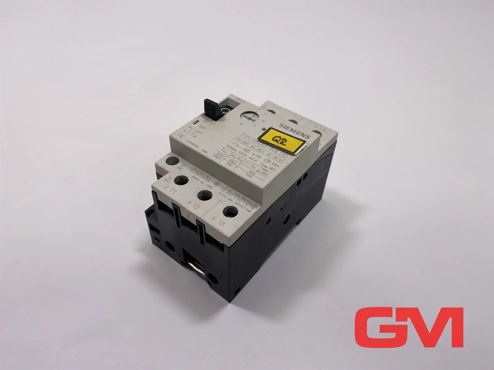 Produktfoto 1 von Siemens Leistungsschalter 3VU1300-1ML00 Circuit breaker 3-polig 6-10A 690V