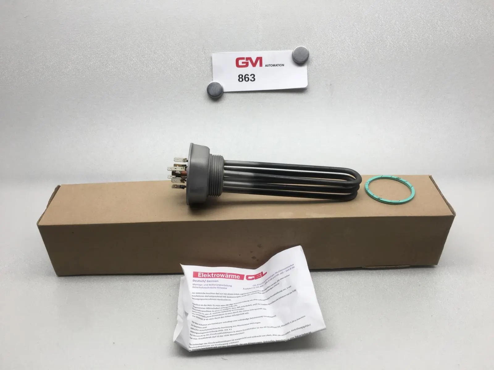 Conti Elektron CEL Einschraubheizkörper CEL 601 2,0 KW - 230Volt Flachstecker