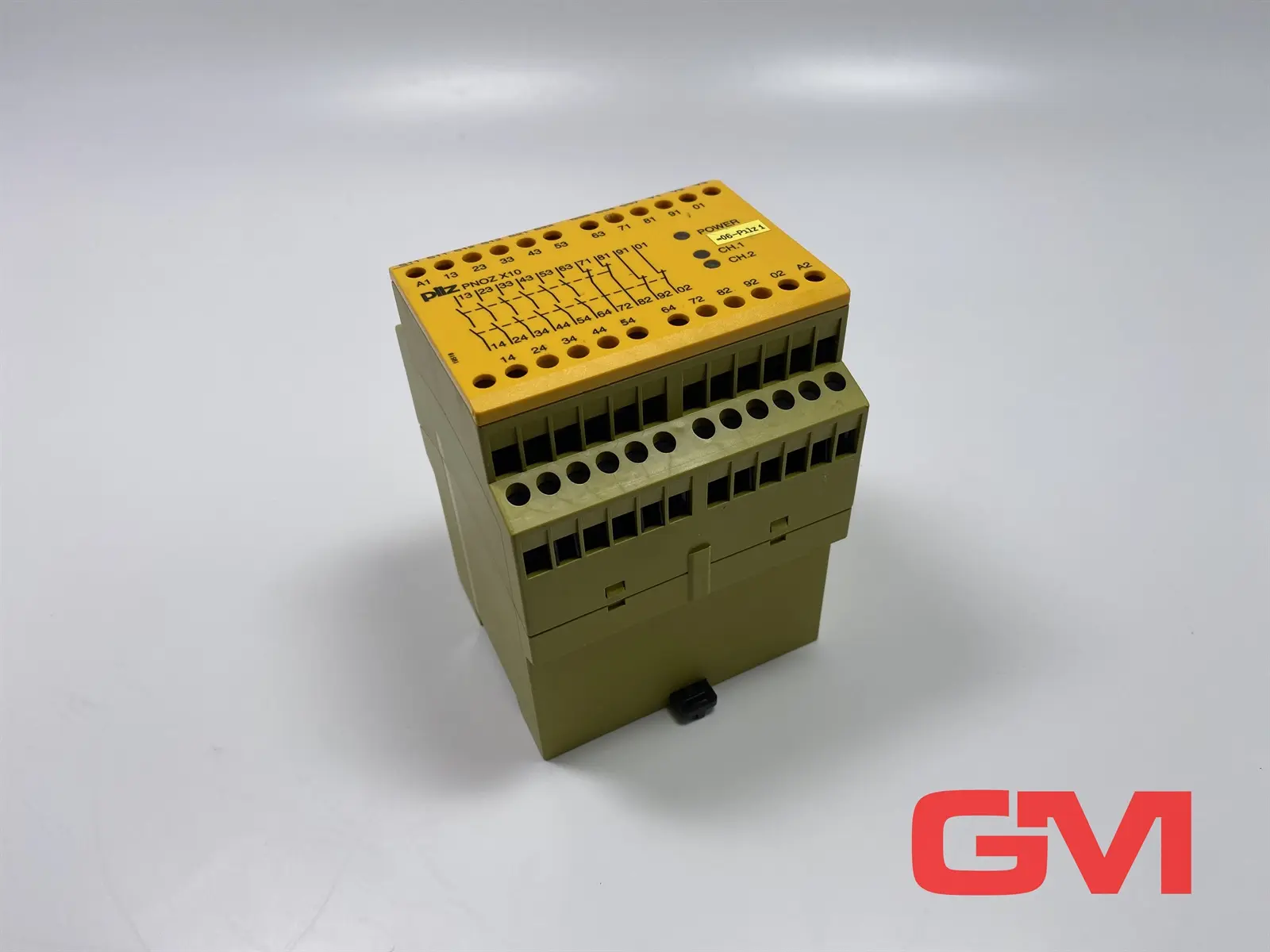 Produktfoto 1 von Pilz Sicherheitsschaltgerät 774709 PNOZ X10 24VDC 6n/o 4n/c 3LED Safety Relay