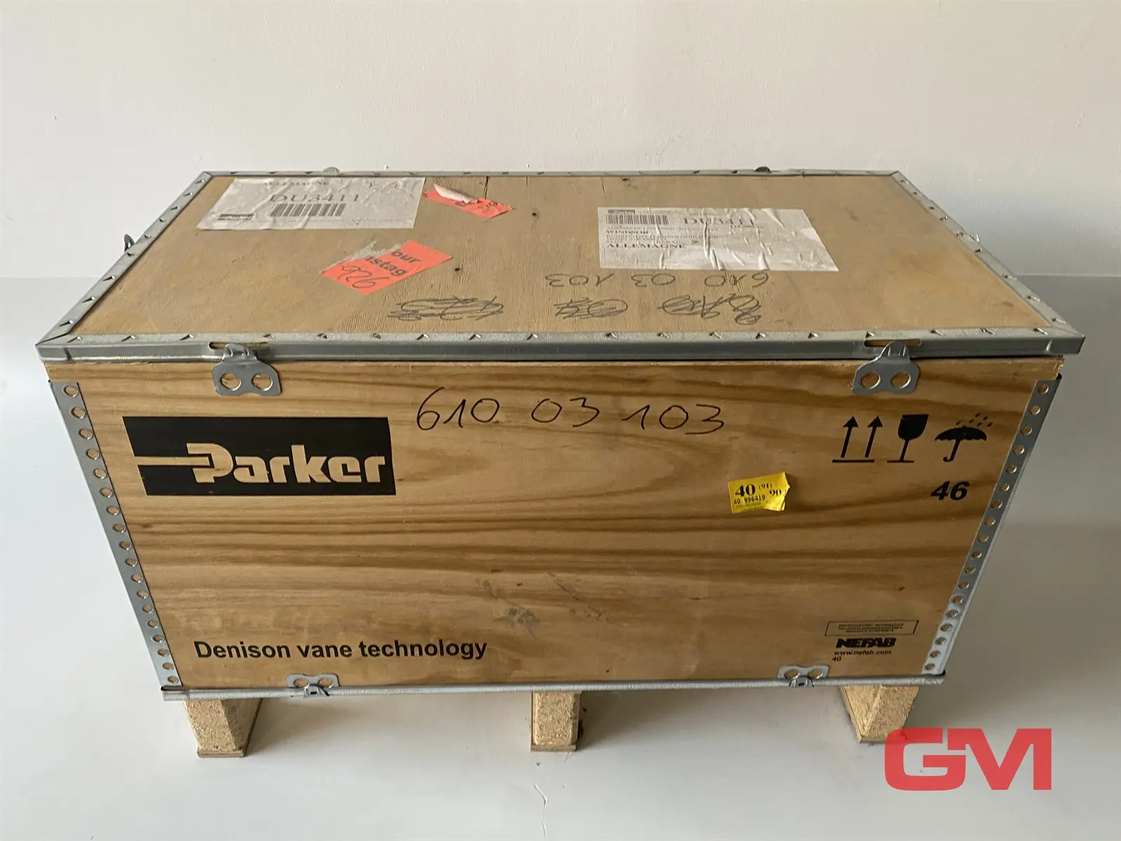 Produktfoto 1 von Parker Denison Flügelzellenpumpe T6ERY 062 1R03 C42 A1 + T6ECY 062 017 3R13 B1