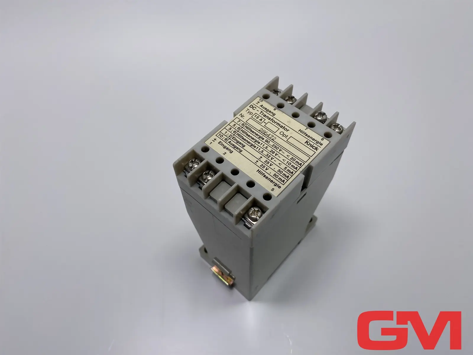 Produktfoto 1 von Knick DC-Transformator Typ 15A DC Spannungswandler Trafo 15 A DC converter