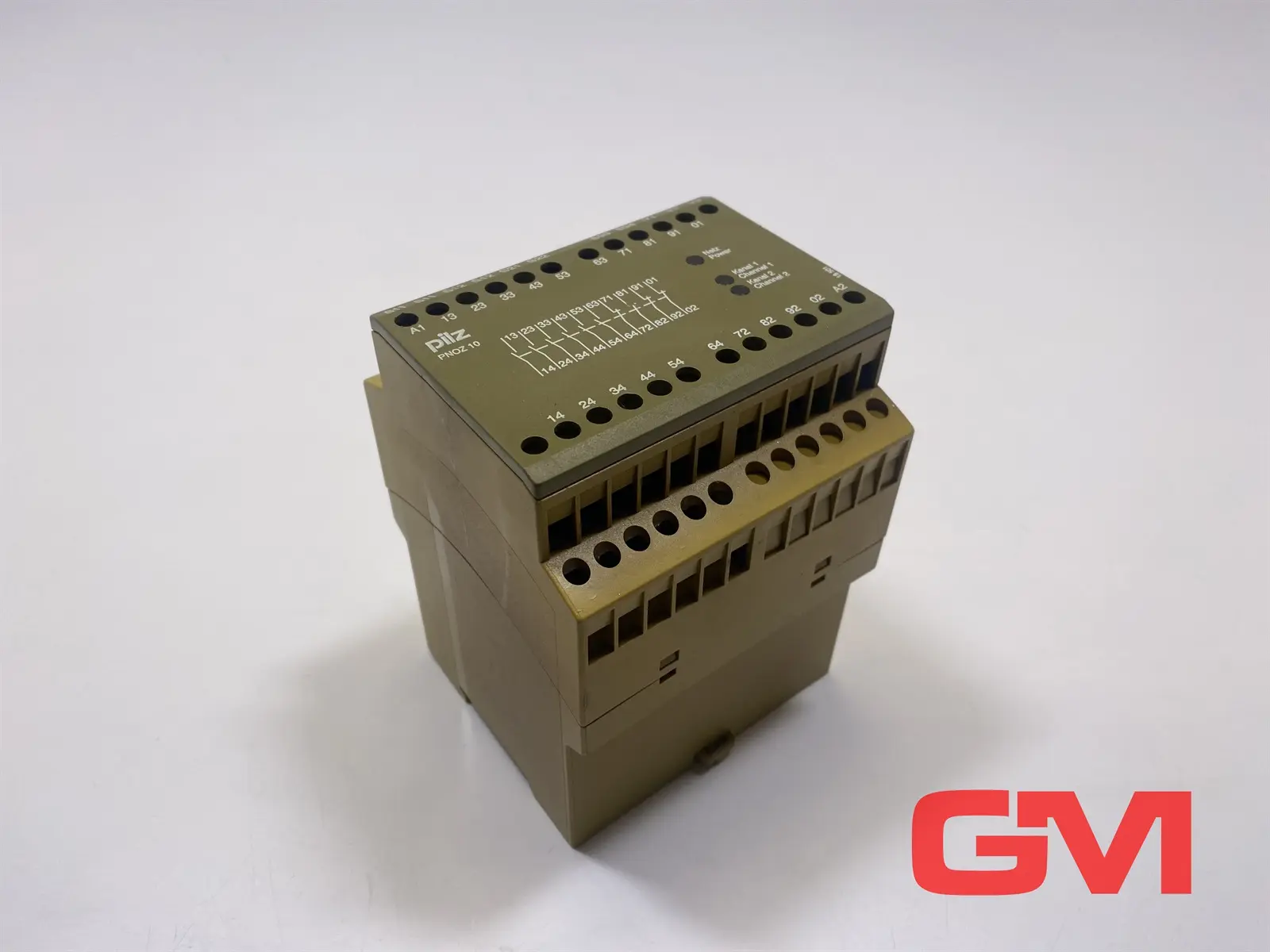 Produktfoto 1 von Pilz Not-Aus-Überwachung 774009  Safety relay PNOZ 10 6S + 4Ö DC 24V 6n/o 4n/c
