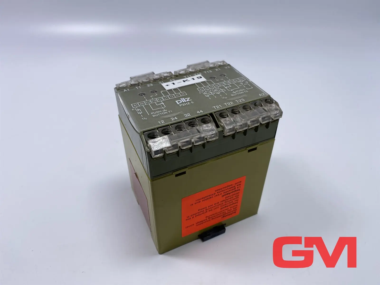 Produktfoto 1 von PILZ 2-Kanal Sicherheitsrelais 474390 Safety Relay Relais P2HZ 5 2S 2Ö 24 V DC