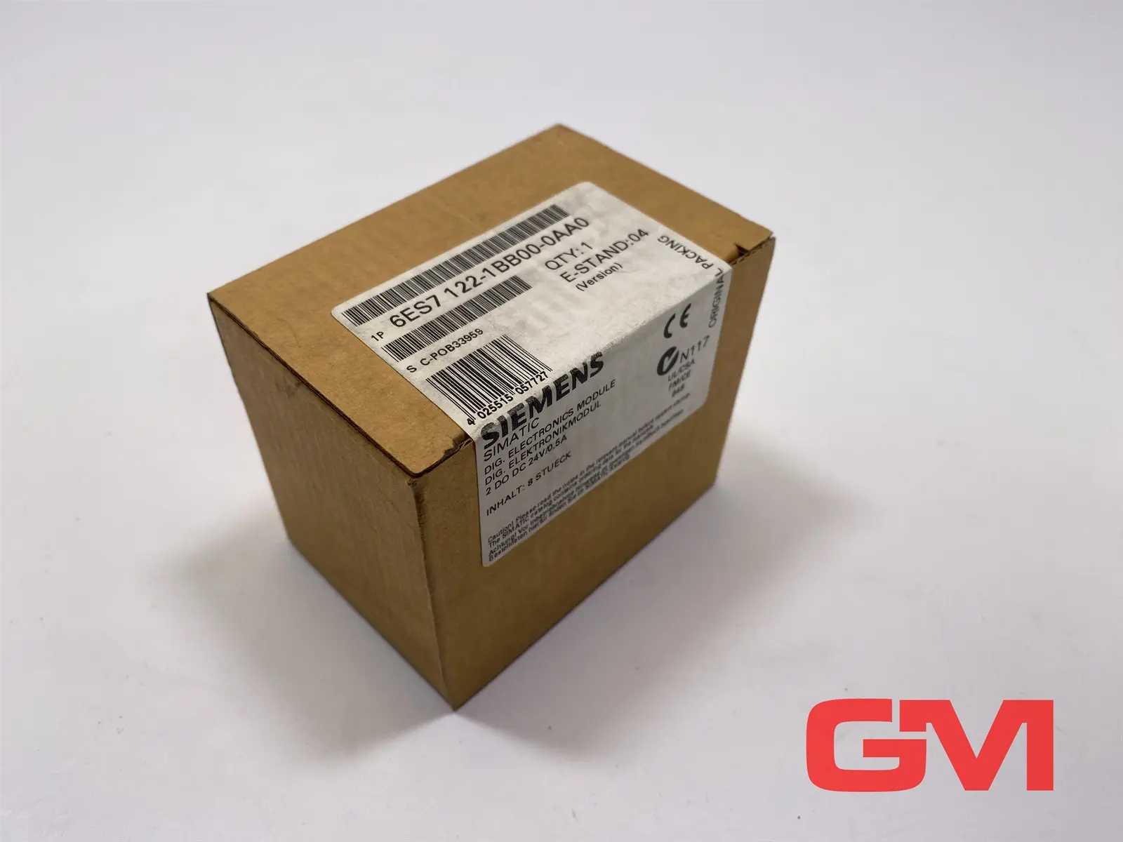 Produktfoto 1 von VPE 8x Siemens Digital Elektronikmodul 6ES7122-1BB00-0AA0 electronics module E04