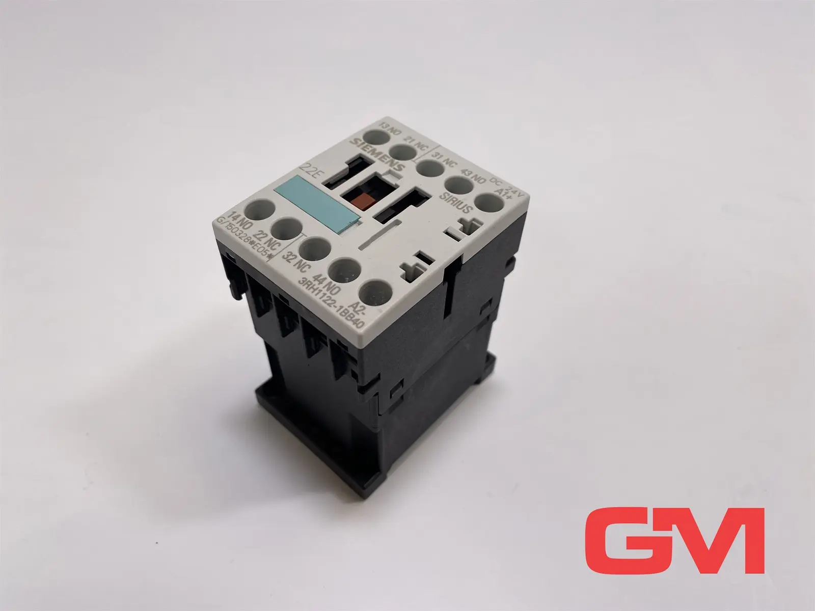 Produktfoto 1 von Siemens Hilfsschütz 3RH1122-1BB40 auxiliary contactor 24VDC 2NO + 2NC Sirius