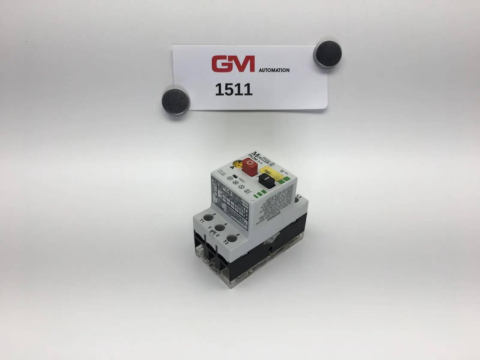 Produktfoto 1 von Moeller Motorschutzschalter PKZM1-1 circuit breaker 0,6-1,0 A 600 V Ser.No. 03