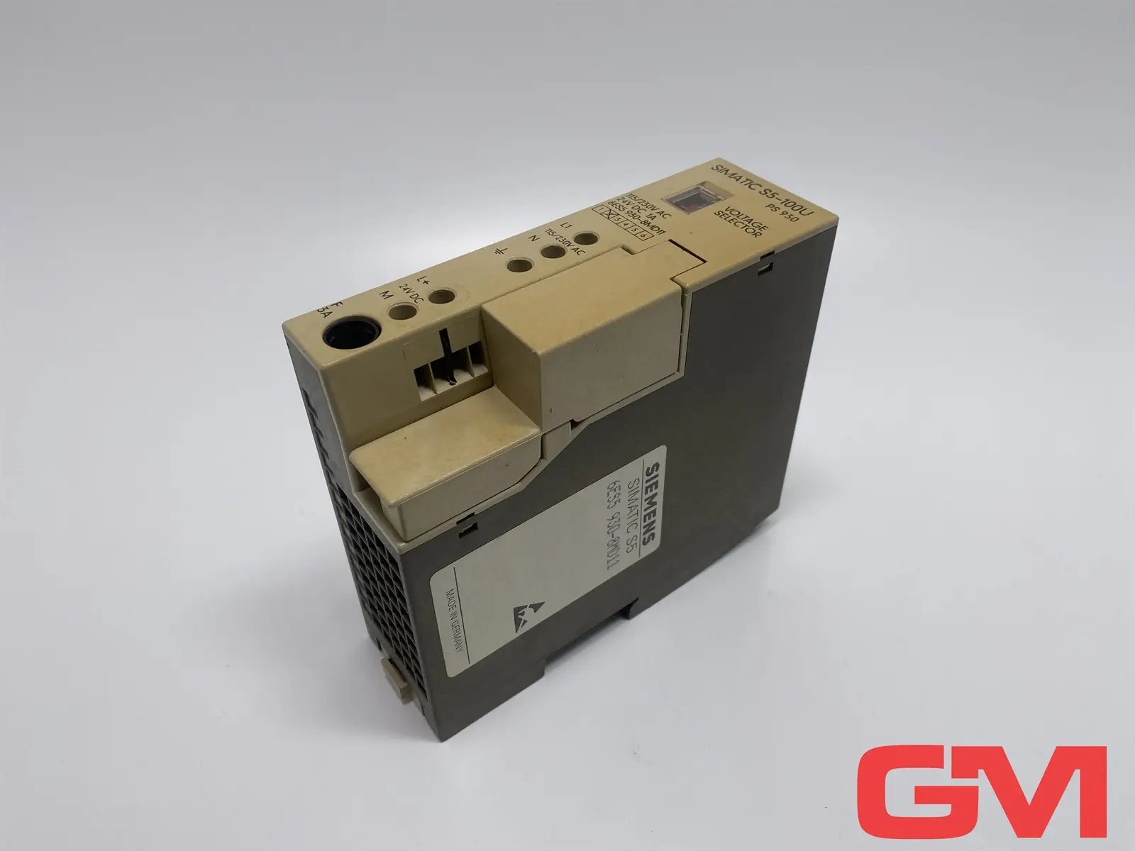 Produktfoto 1 von Siemens Simatic S5 Stromversorgung 6ES5 930-8MD11 Power Supply E-Stand 02