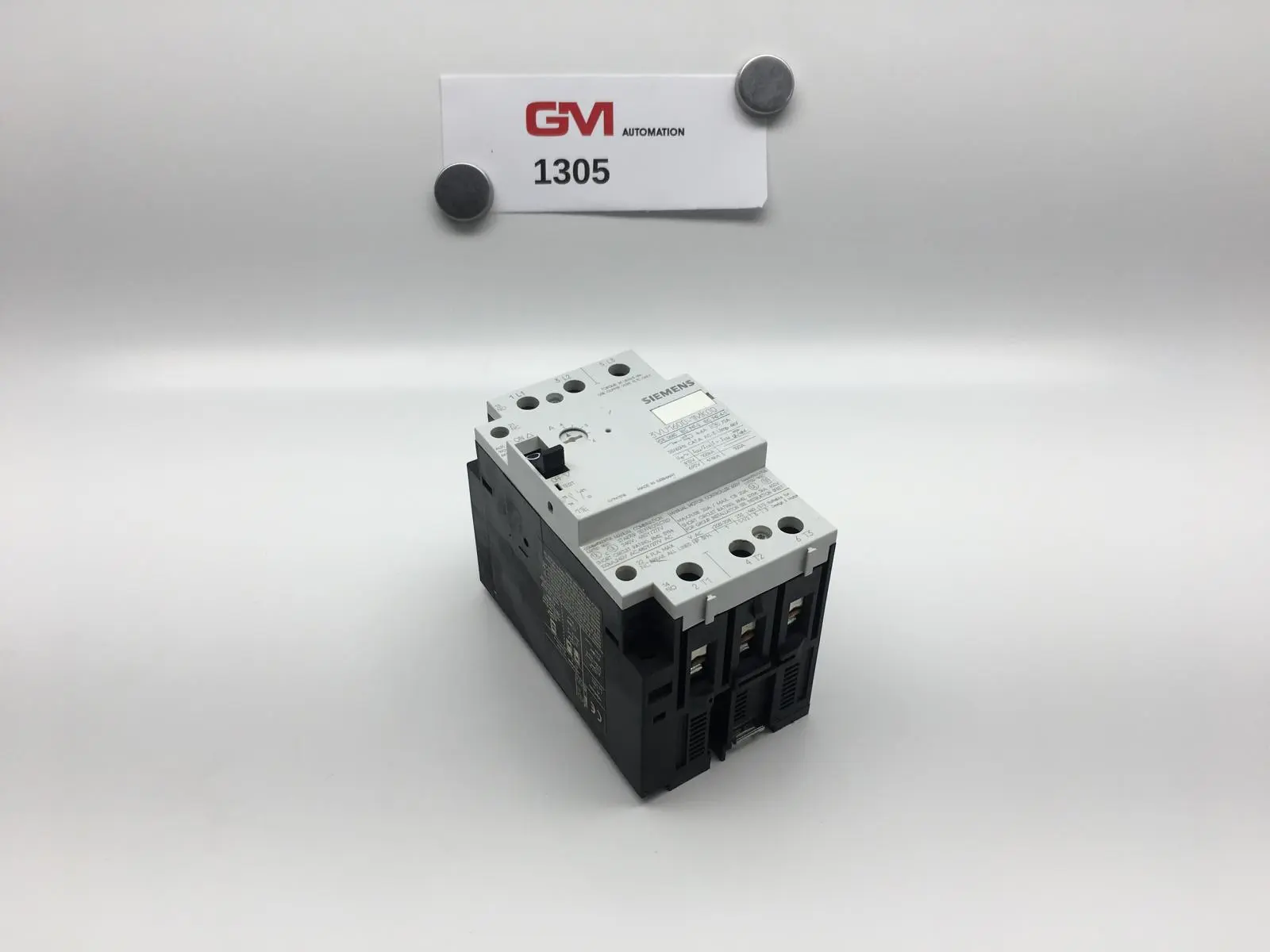 Produktfoto 1 von Siemens Leistungsschalter 3VU1600-1MK00 Motor Circuit Breaker Switch 4-6A 72A
