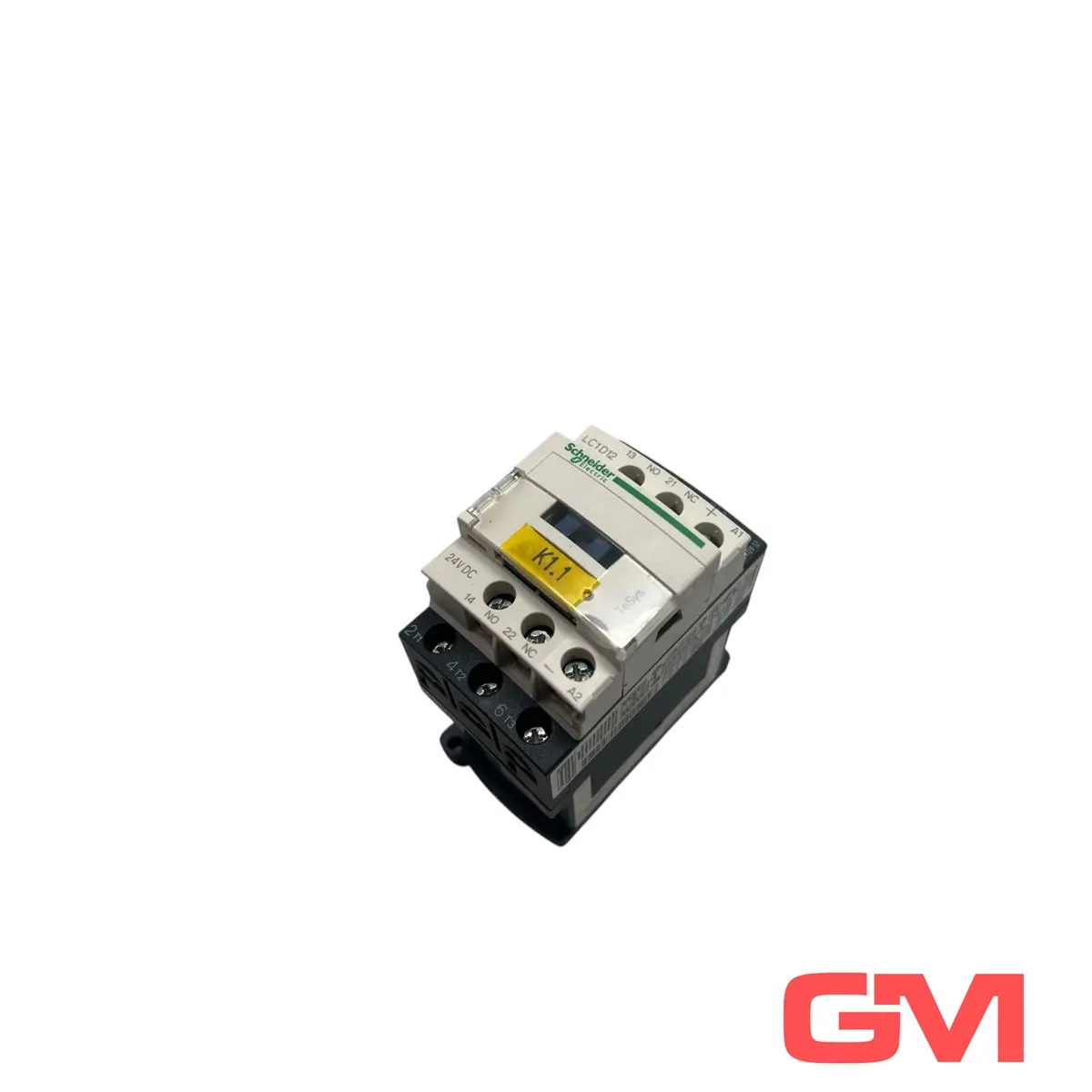 Produktfoto 1 von Schneider Electric Leistungsschütz LC1D12BD power contactor 24V DC TeSys