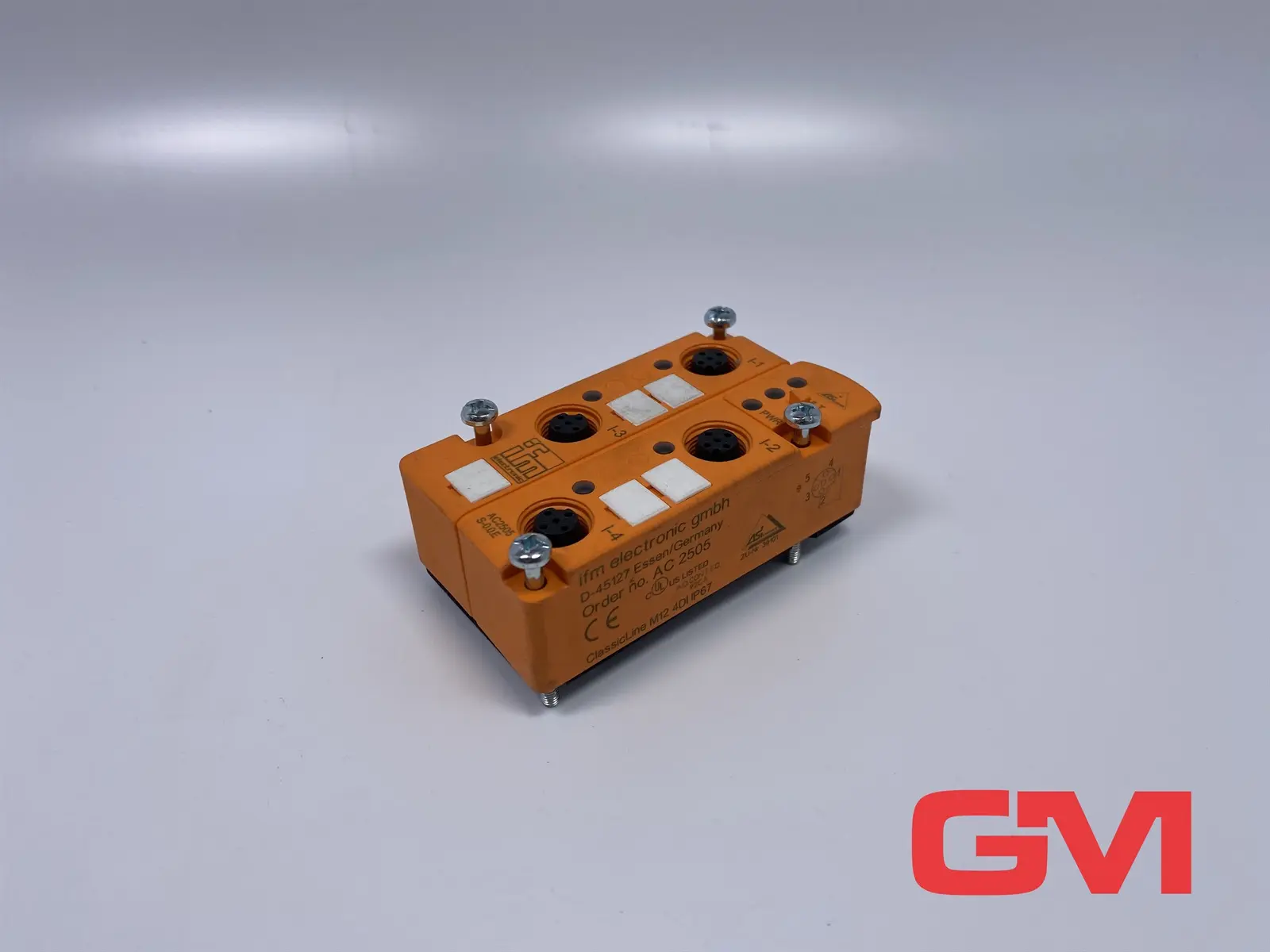 Produktfoto 1 von IFM Schnittstellenmodul AC2505 AS-Interface Modul ClassicLine S-0.0.E M12 4DI