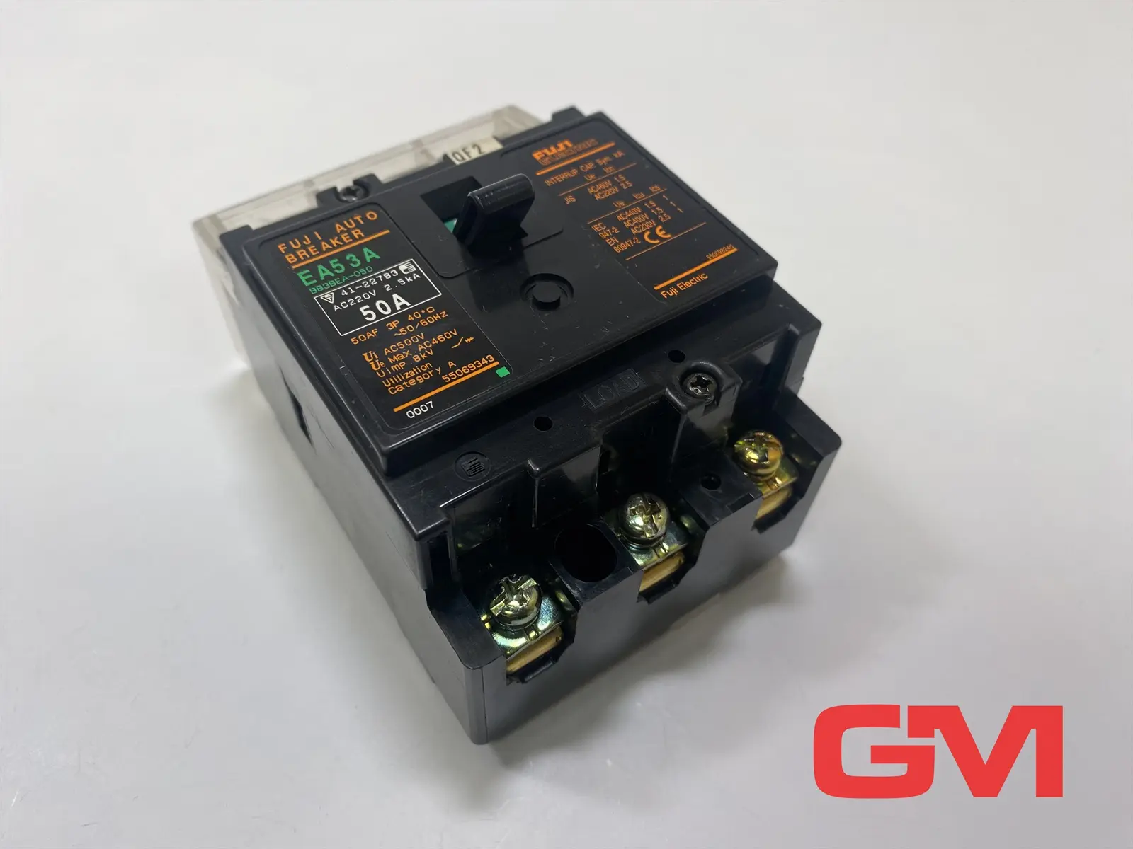 Produktfoto 1 von Fuji Electric Schutzschalter EA53A 50A Auto Breaker BB3BEA-050 Schalter AC 220V