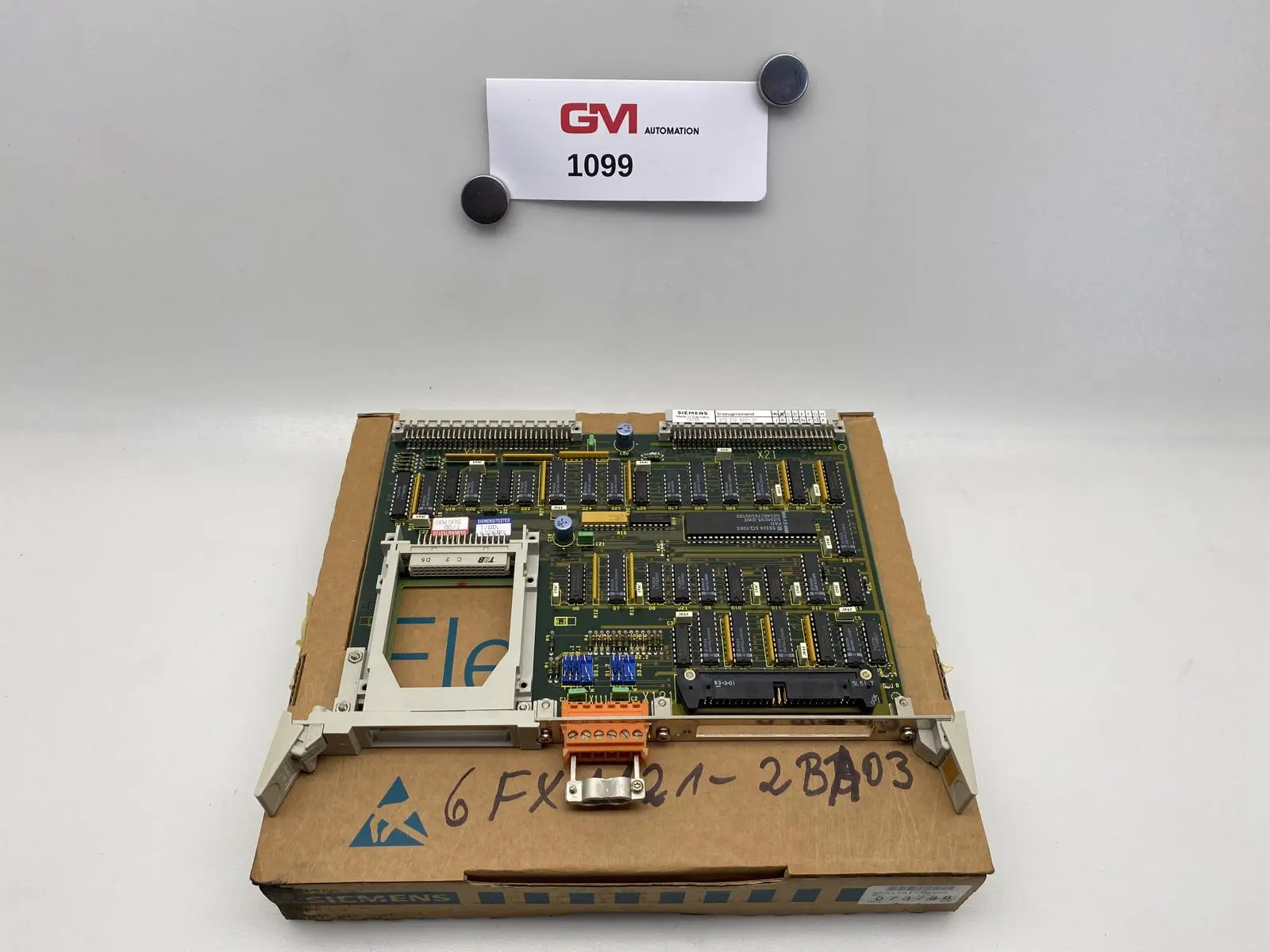 Produktfoto 1 von Siemens Sinumerik Interface 800 6FX1121-2BA03 FBG PCB Module Card E-Stand B