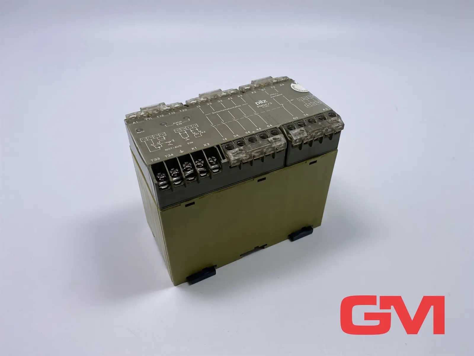 Produktfoto 1 von Pilz Sicherheitsschaltgerät PNOZ / 3 42VAC 5S 1Ö 1W safety relay 474810