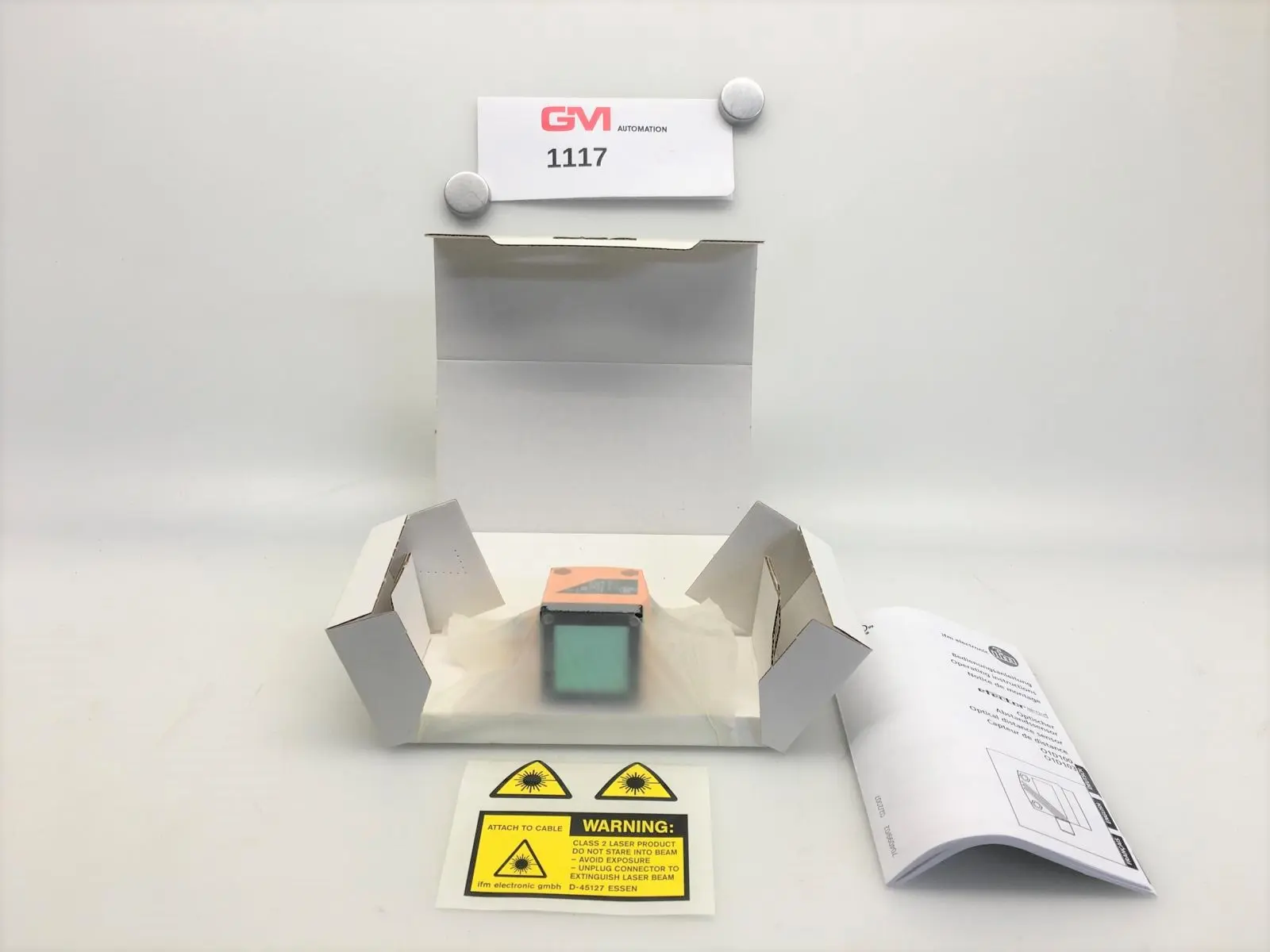 Produktfoto 1 von IFM efector200 photoelektischer sensor 01D103 01DLF6KG photoelectric sensor