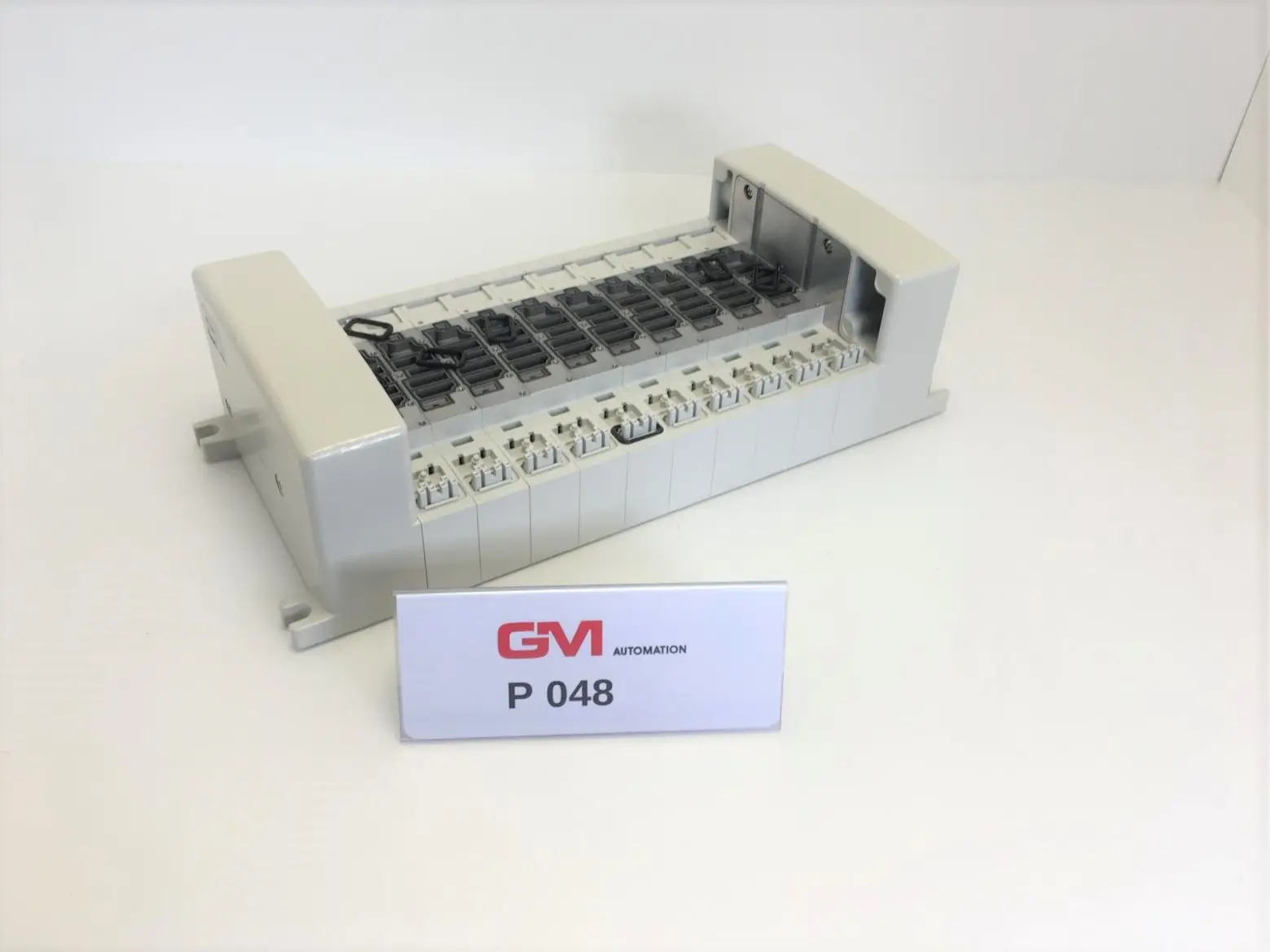 Produktfoto 1 von SMC Pneumatikventilblock VQC4-LGN009 Ventilinsel Valve Block 9 slots pneumatic