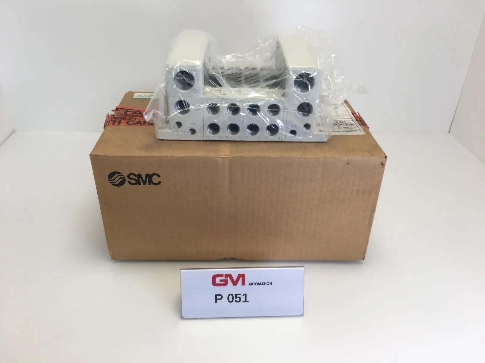 Produktfoto 1 von SMC Pneumatikventilblock VQC4-LGN006 Ventilinsel Valve Block 4 slots pneumatic