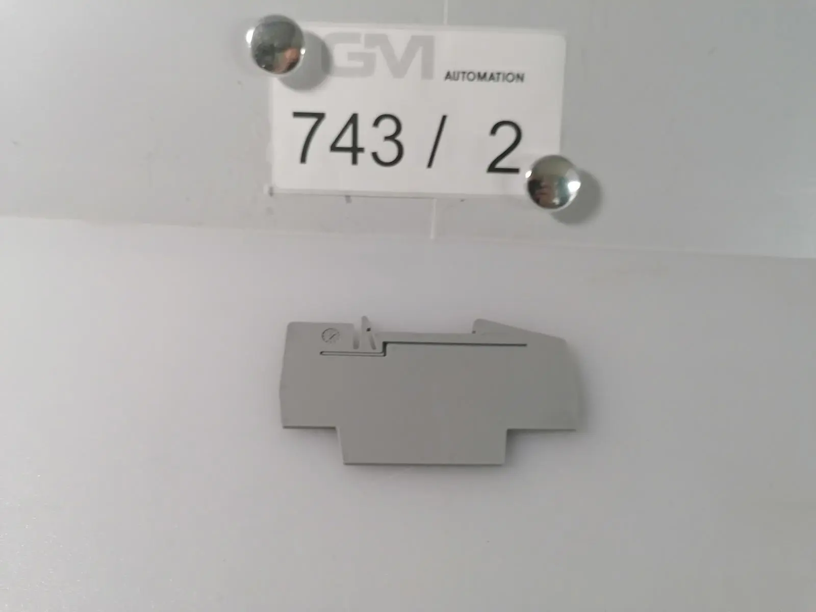 Produktfoto 1 von Phoenix Contact Abteilungstrennplatte 3030747 ATP-STTB 4 partition plate grau
