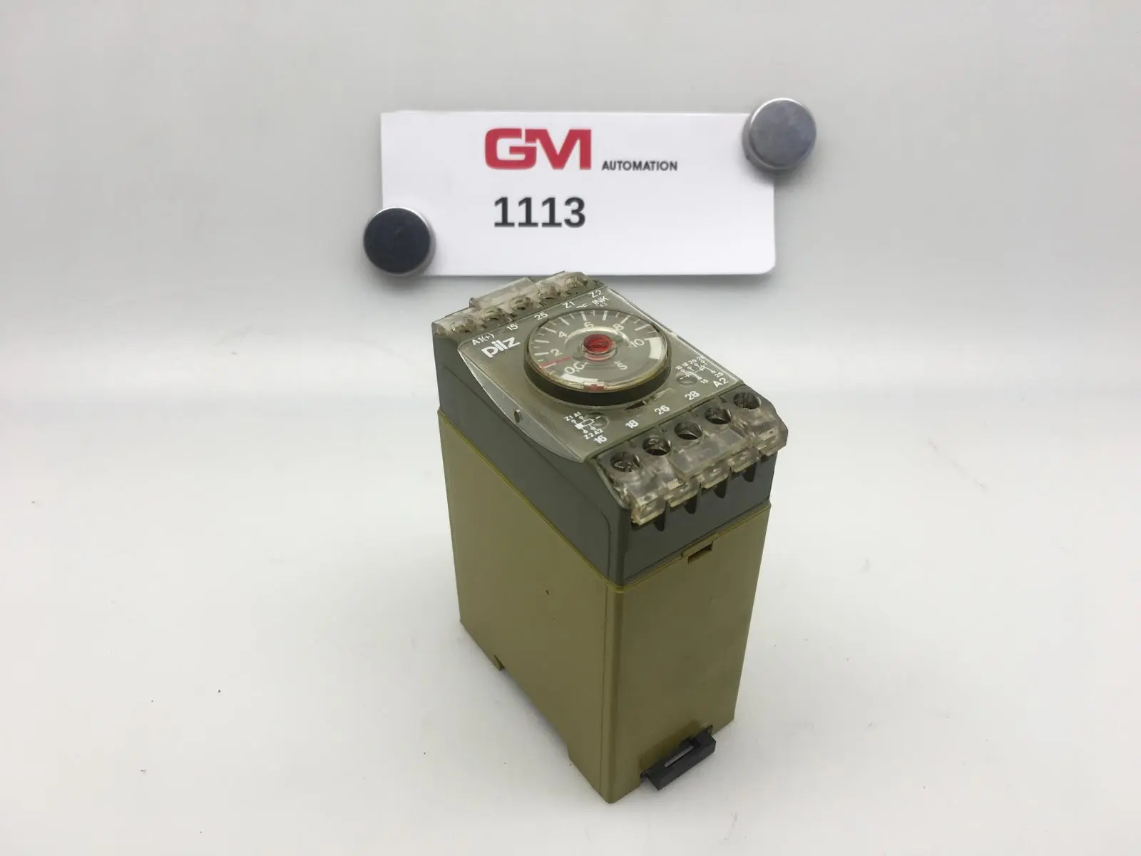Produktfoto 1 von Pilz Sicherheits-Zeitrelais PF-1NK/10s/UB * 1,25 485400 24V GS timing relay