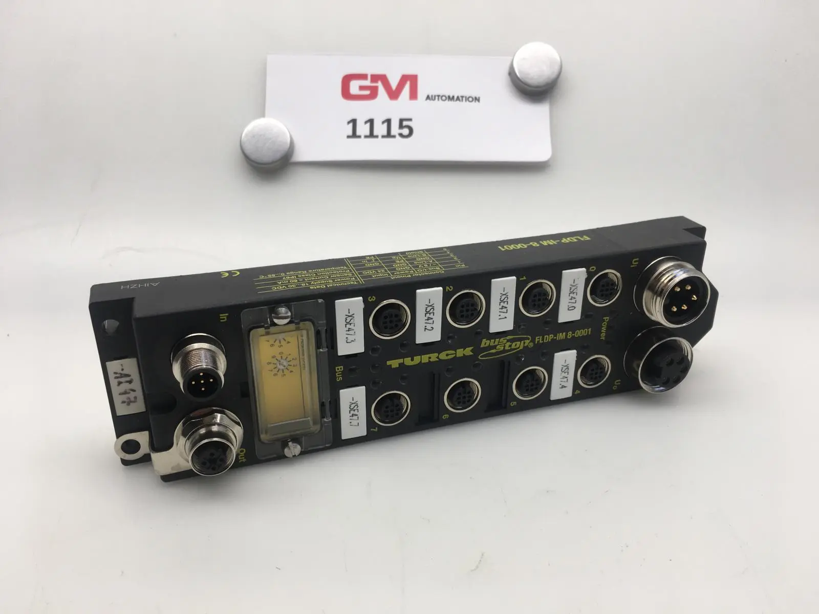 Produktfoto 1 von Turck Kompaktes Feldbus-I/O-Modul für Profibus-DP FLDP-IM8-0001 6825320 busstop