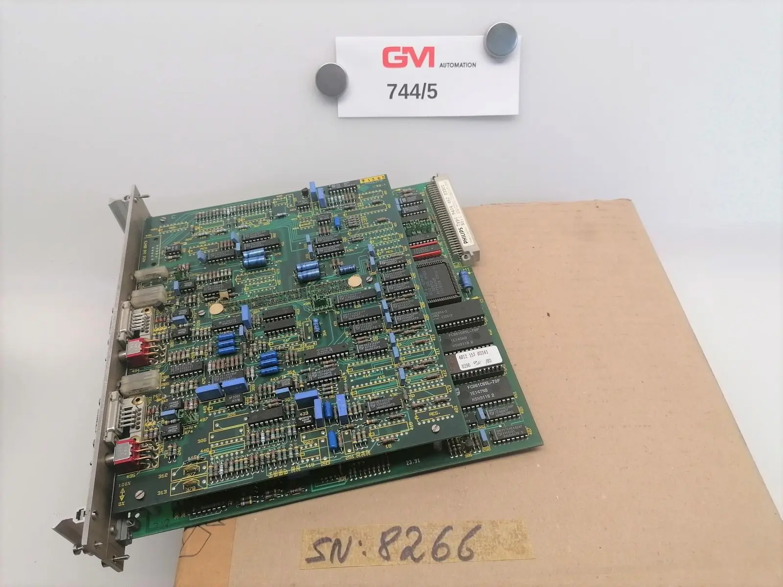Produktfoto 1 von Philips PMC1000 CPU 9404 462 03301 central processing unit Valve30 Ventilkarte