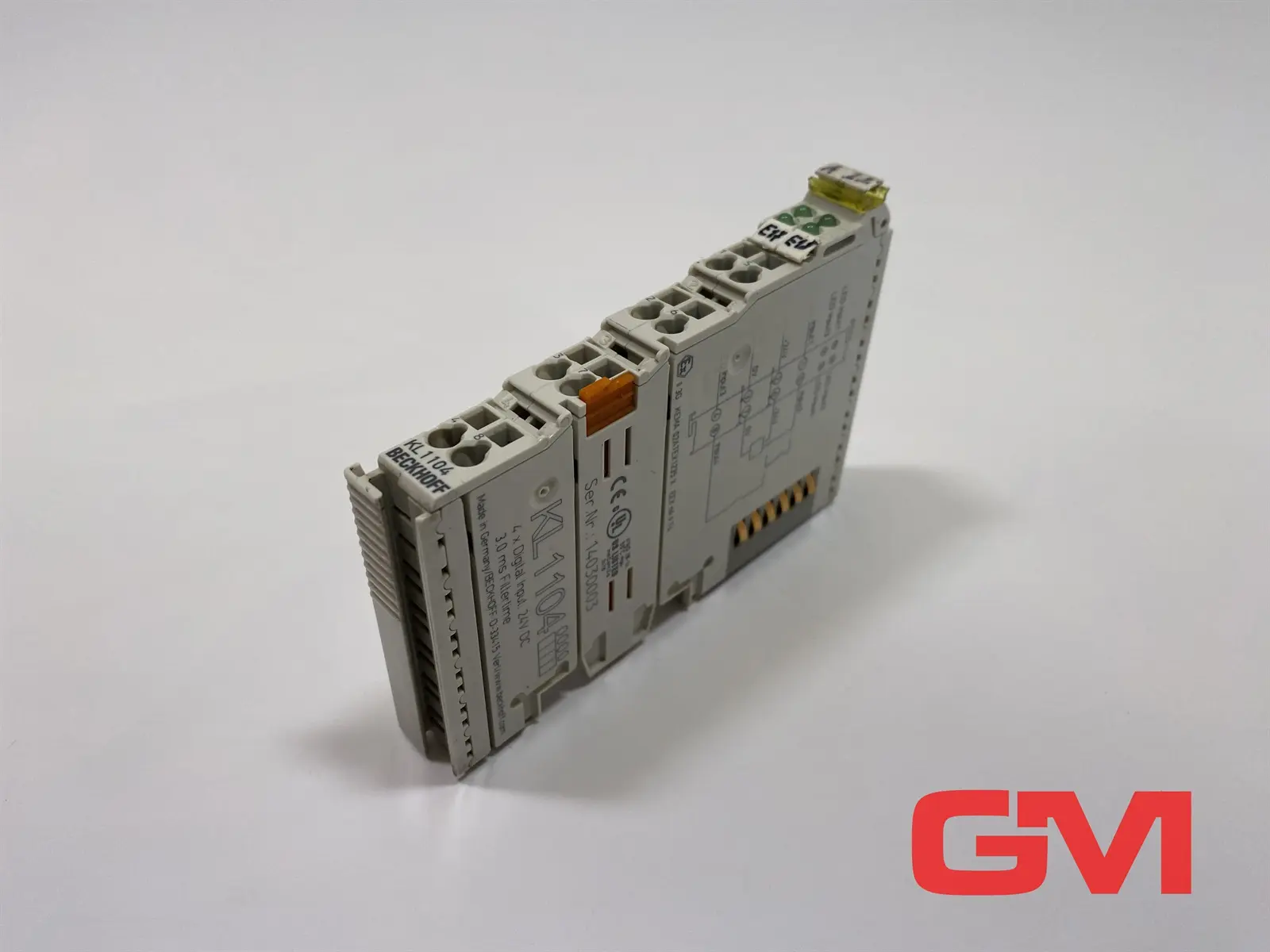 Produktfoto 1 von Beckhoff Automation KL1104 4-Kanal Digital Eingangsklemme Digital input module