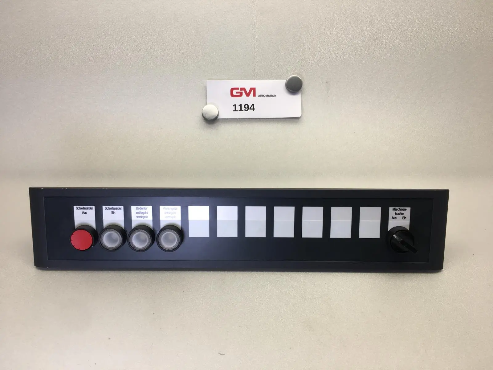 Produktfoto 1 von Siemens Sinumerik Erweiterungsblende 6FC5247-0AA43-1AA0 PP012 Extension Plate