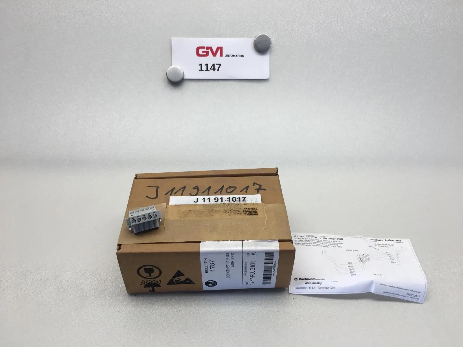 Produktfoto 1 von VPE 10x Allen Bradley 178-PLUG10R Verbindungsstecker 10-pin linear plug Serie A