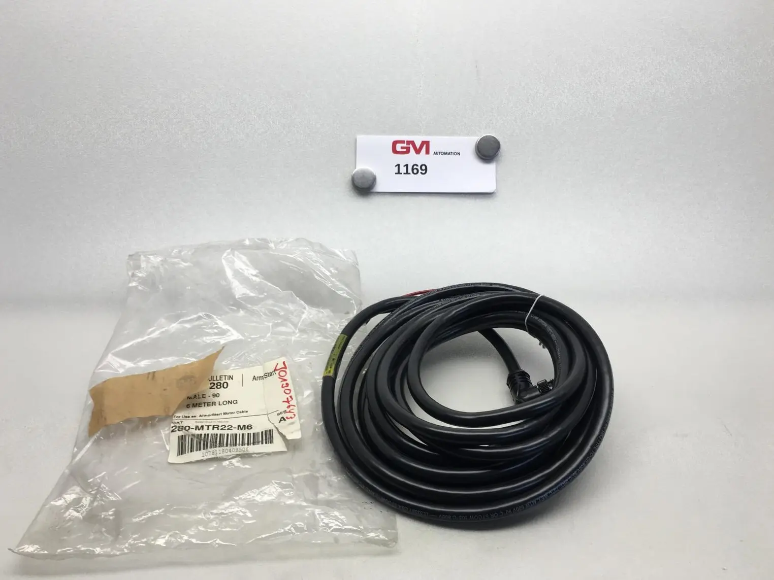 Allen-Bradley 280-MTR22-M6 Bulletin 280 Kabel Armor Start Motor Cable 6m