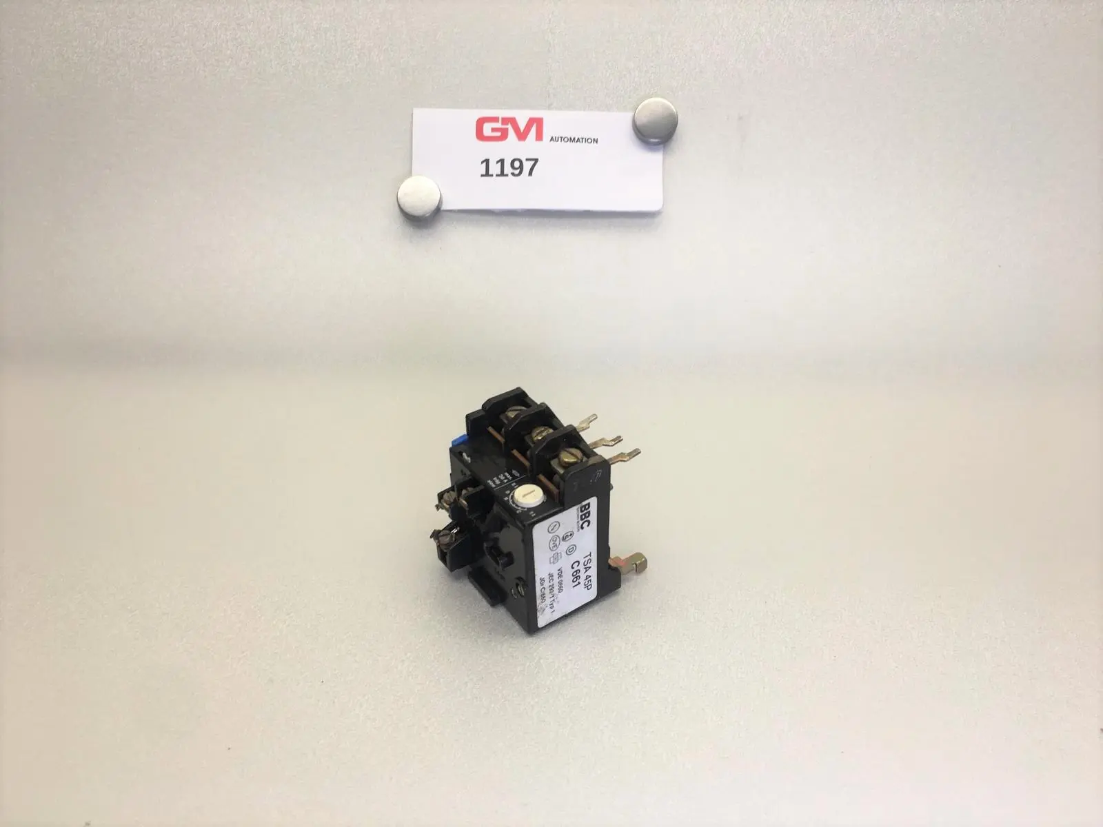 Produktfoto 1 von BBC Brown Boveri Überlastrelais TSA 45P Relay 11-16A max 36A träg overload relay
