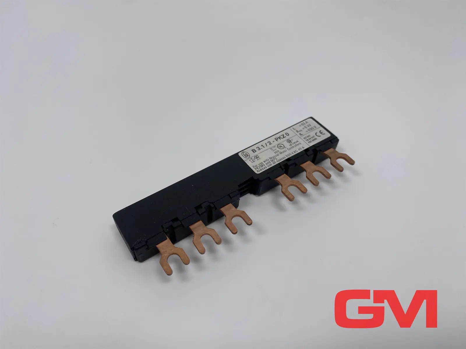 Produktfoto 1 von Moeller Drehstromschienenblock B3.1/2-PKZ0 Three-phase busbar block PKZM0 MPS
