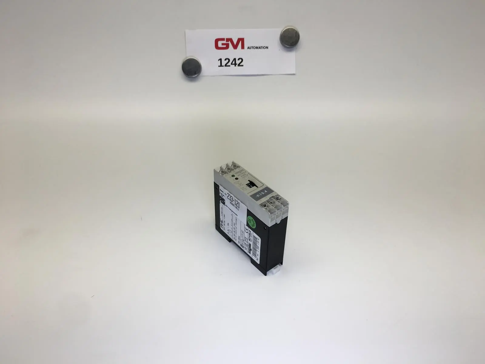 Produktfoto 1 von Entrelec Schiele Zeitrelais 2.550.118.41 AHE timetron OFF delay timer AC/DC 24V