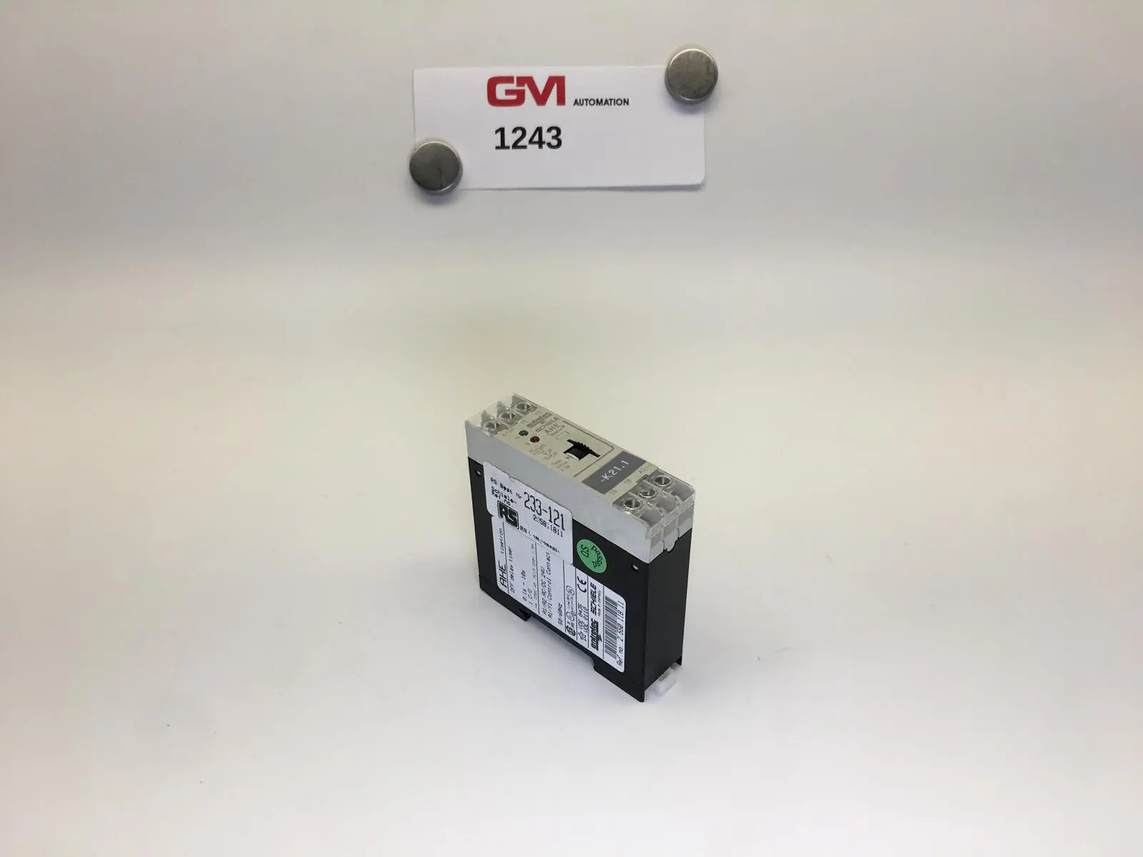 Produktfoto 1 von Entrelec Schiele Zeitrelais 2.550.118.11 AHE timetron delay timer AC/DC 0,1-10 s